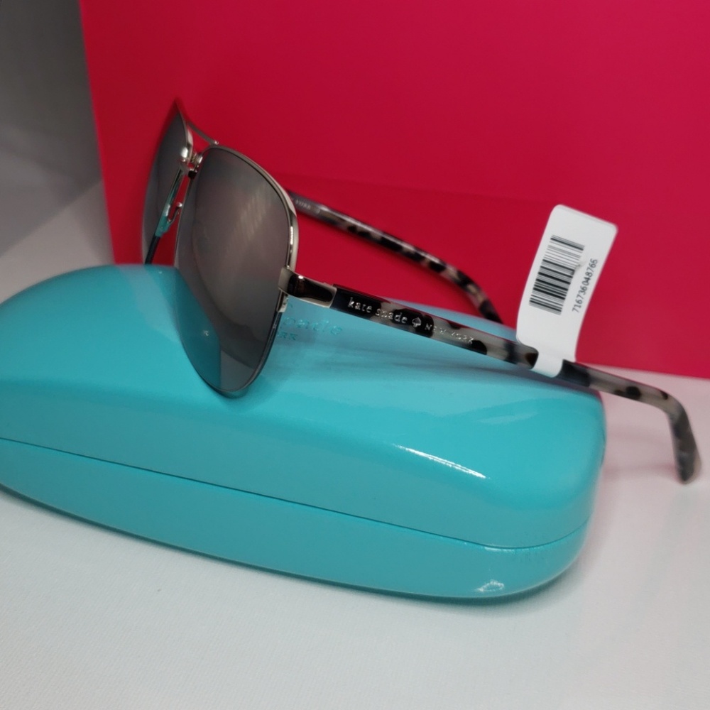 Kate Spade Bethann Sunglasses - Silver - Picture 4 of 7